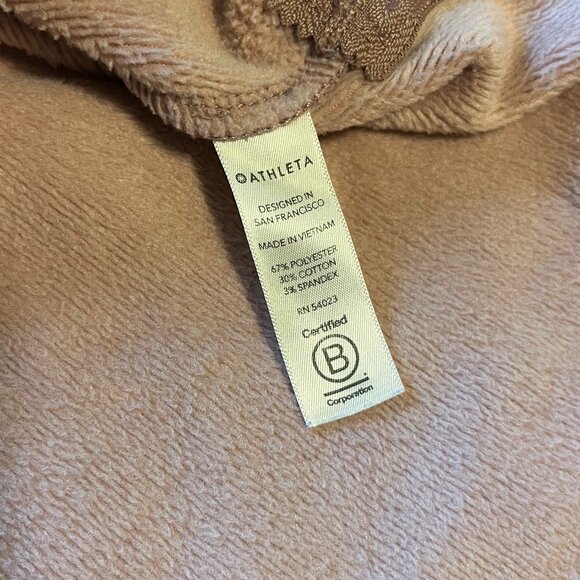 Athleta Cozy Karma Side Zip Funnel Neck Sweatshirt - Picture 2 of 5